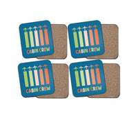 Thumbnail for Colourful Cabin Crew Coaster - view 12