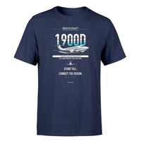 Thumbnail for Beechcraft 1900D design on navy blue single side