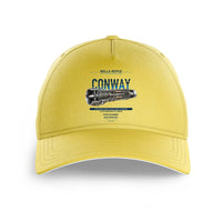 Thumbnail for CONWAY design on yellow printed hat