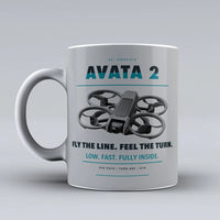 Thumbnail for Avata 2 Mug design on light gray dji