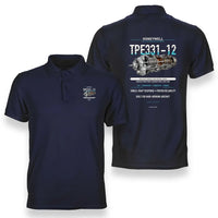 Thumbnail for TPE331-12 design on navy blue polo