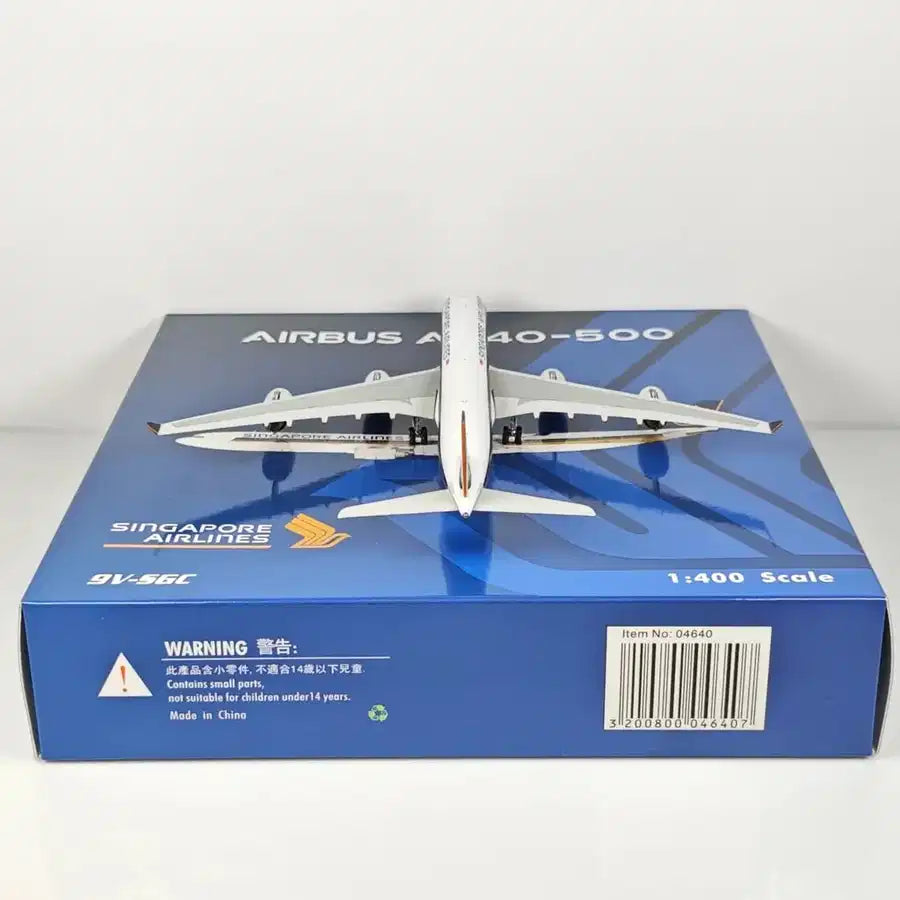 Singapore Airlines Airbus A340-500 9V-SGC Airplane Model 1/400 Scale - view 12