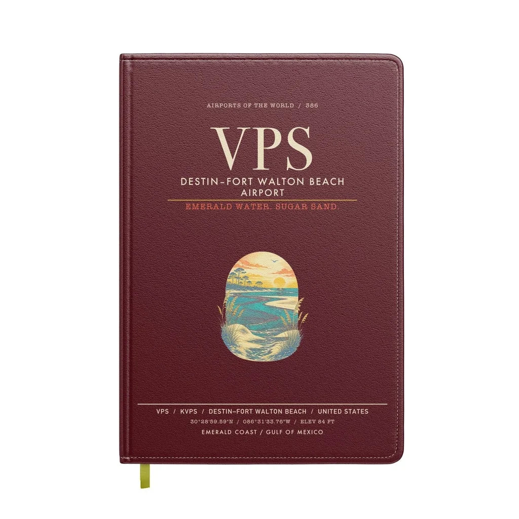 Destin Fort Walton Beach Airport VPS - Dark Red