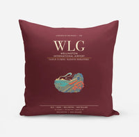Thumbnail for Wellington International Airport WLG - Dark Red