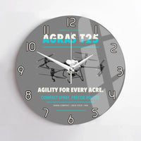 Thumbnail for DJI Agras T25 design on gray no frame wall clock