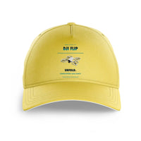 Thumbnail for DJI Flip design on yellow printed hat