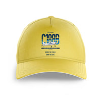 Thumbnail for Cessna A188B AgTruck design on yellow printed hat