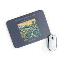 Thumbnail for VINTAGE G4518 - The Mountain Supply Hop - Designed Mouse Pads design on navyblue rectangle