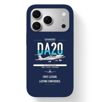 Thumbnail for Diamond DA20 design on navy blue magsafe iphone case, for iPhone 17 Pro