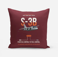 Thumbnail for S-3B Viking design on dark red pillow