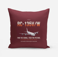 Thumbnail for RC-135V W Rivet Joint design on dark red pillow