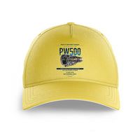 Thumbnail for PW500 design on yellow printed hat