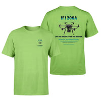 Thumbnail for Inspired Flight IF1200A design on light green t shirt