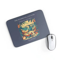Thumbnail for VINTAGE G4408 - The Hammock Layover - Designed Mouse Pads design on navyblue rectangle