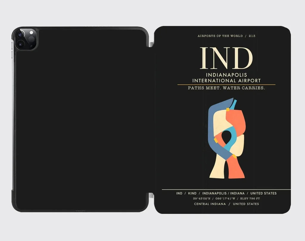 Indianapolis International Airport IND - Black