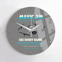Thumbnail for DJI Mavic 3 Multispectral design on gray no frame wall clock