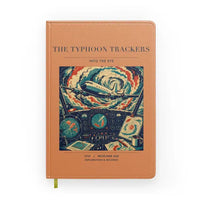 Thumbnail for VINTAGE G4091 - The Typhoon Trackers - Designed Notebooks design on orange