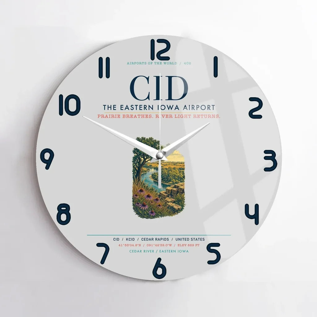 The Eastern Iowa Airport Cedar Rapids CID - Gray