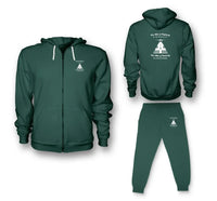 Thumbnail for One Mile of Runway Will Take you Anywhere Zipped Hoodie - Green
