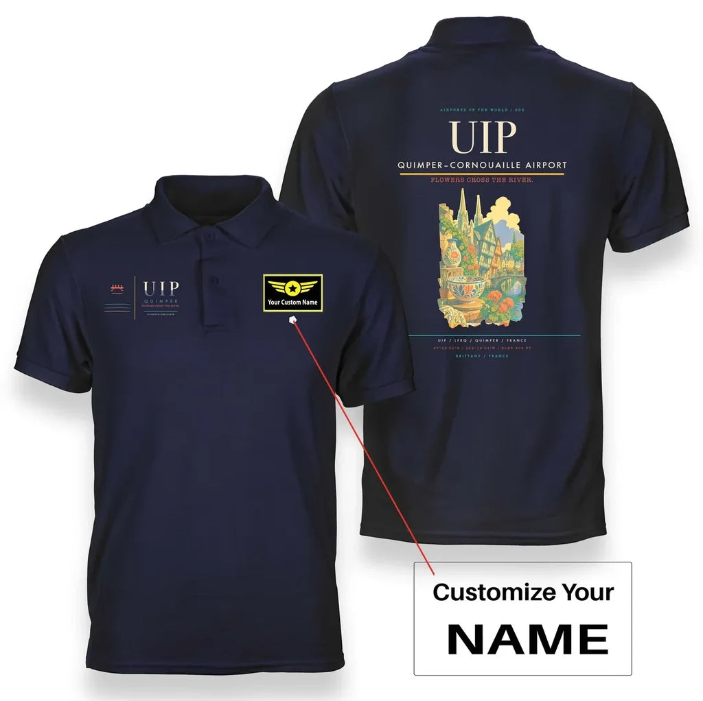 Quimper–Cornouaille Airport UIP Navy Blue+Name