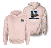 Thumbnail for BR715 design on pink hoodie