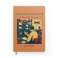 Thumbnail for VINTAGE G4514 - The Radio Room Watch - Designed Notebooks design on orange