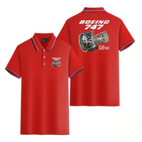 Thumbnail for Customisable Boeing 747 Polo Shirt - view 12