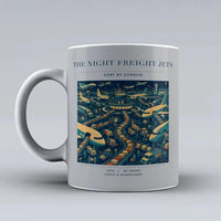 Thumbnail for VINTAGE G4133 - The Night Freight Jets - Ceramic Mug design on lightgray