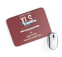 Thumbnail for Cessna Citation XLS design on dark red rectangle mouse pad