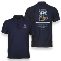 Thumbnail for GE9X design on navy blue polo
