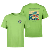 Thumbnail for VINTAGE G4295 - The High Desert Speed Trap - Double-Side T-Shirt design on lightgreen double side t shirt