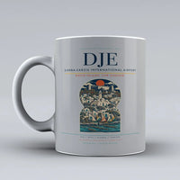 Thumbnail for International Airport DJE Mug design on light gray djerba zarzis