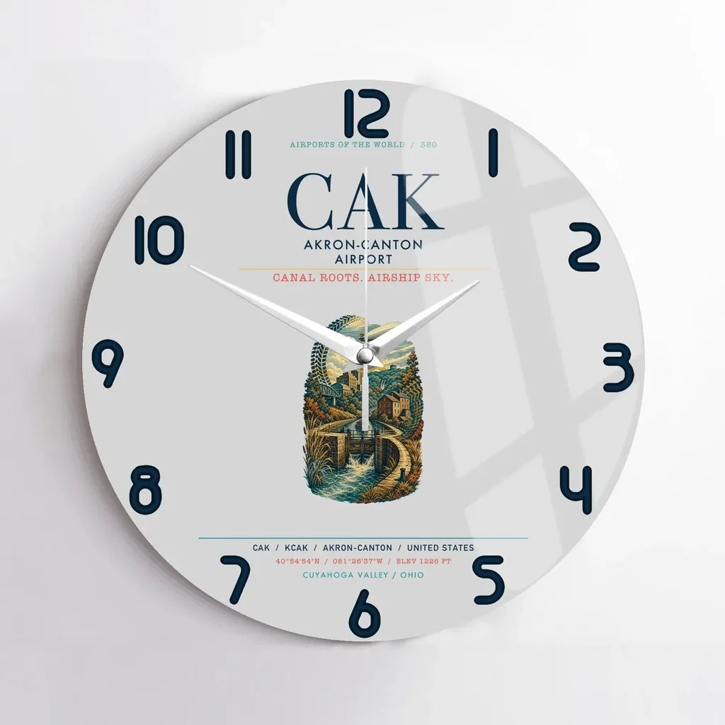 Akron-Canton Airport CAK - Gray