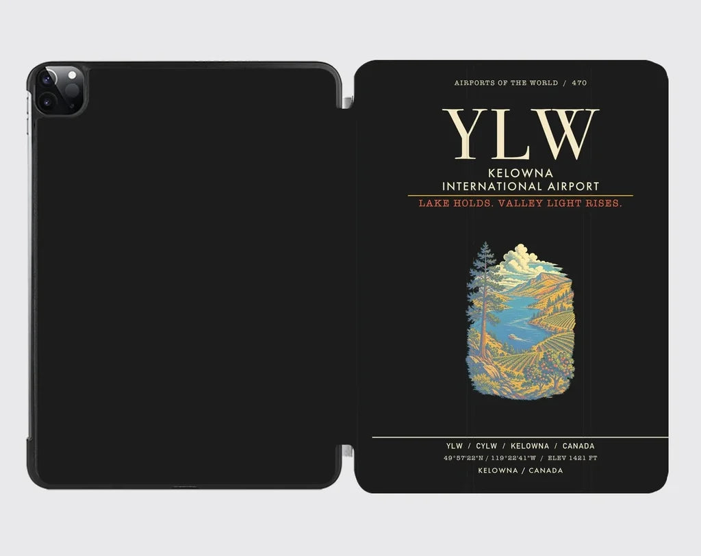 Kelowna International Airport YLW - Black
