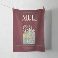 Thumbnail for Melbourne Airport MEL - Dark Red