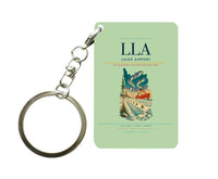 Thumbnail for Luleå Airport (LLA) design on light green key chain