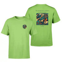 Thumbnail for VINTAGE G4264 - The Spark Plug Sermon - Double-Side T-Shirt design on lightgreen double side t shirt