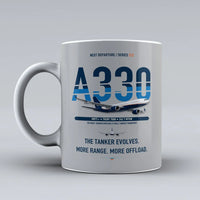 Thumbnail for A330 MRTT+ Mug design on light gray airbus