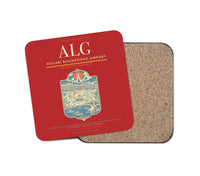 Thumbnail for Houari Boumediene Airport ALG Coaster 1-Piece - Red