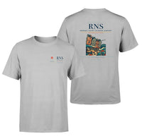 Thumbnail for Rennes–Saint-Jacques Airport (RNS) design printed on light gray double-side t-shirt
