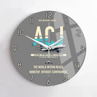 Thumbnail for Airbus ACJ330neo / exact ACJ330-800 design on gray no frame wall clock