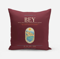 Thumbnail for Beirut Rafic Hariri International Airport BEY - Levantine Sea Current - Dark Red