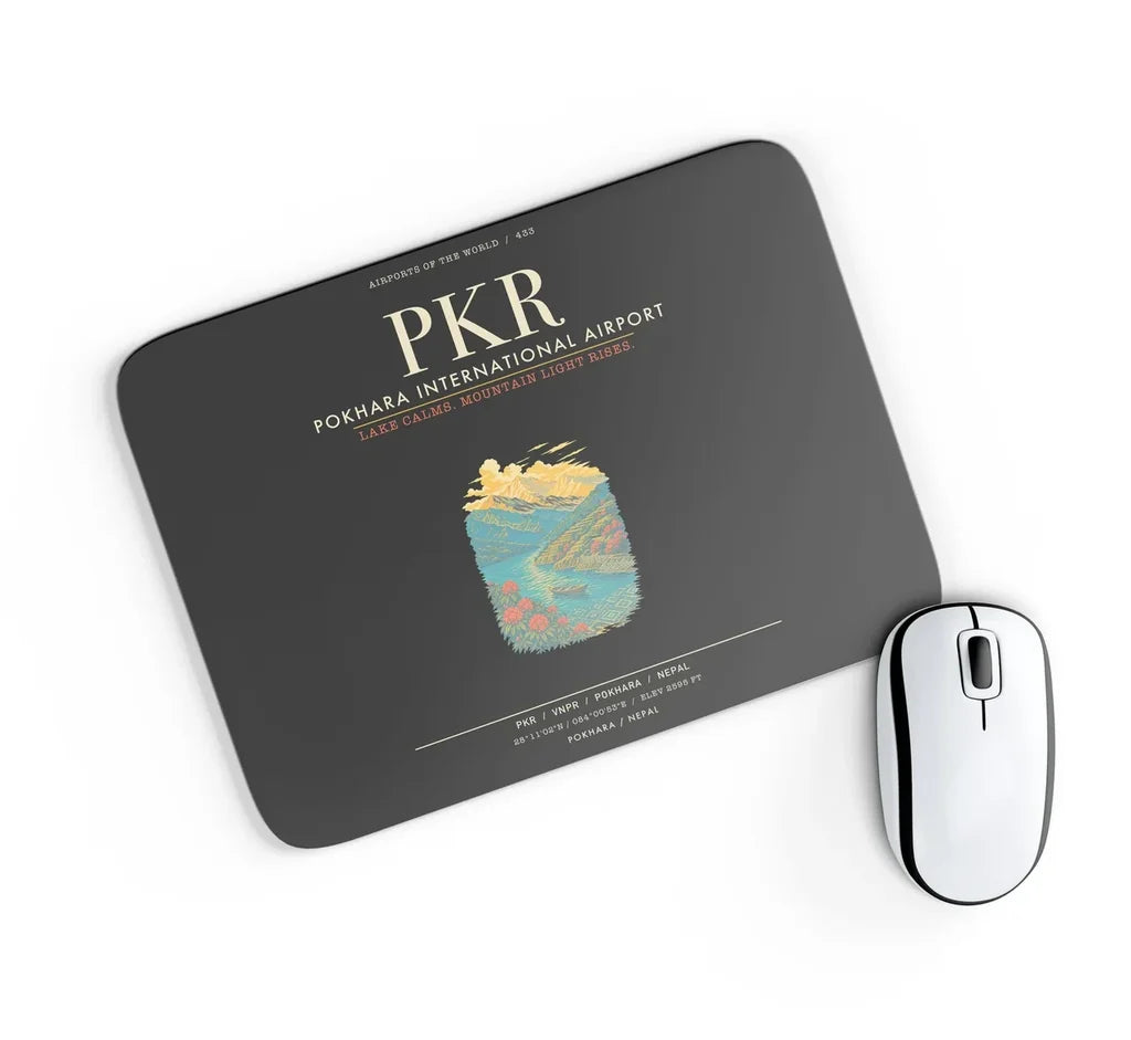 Pokhara International Airport PKR - Black