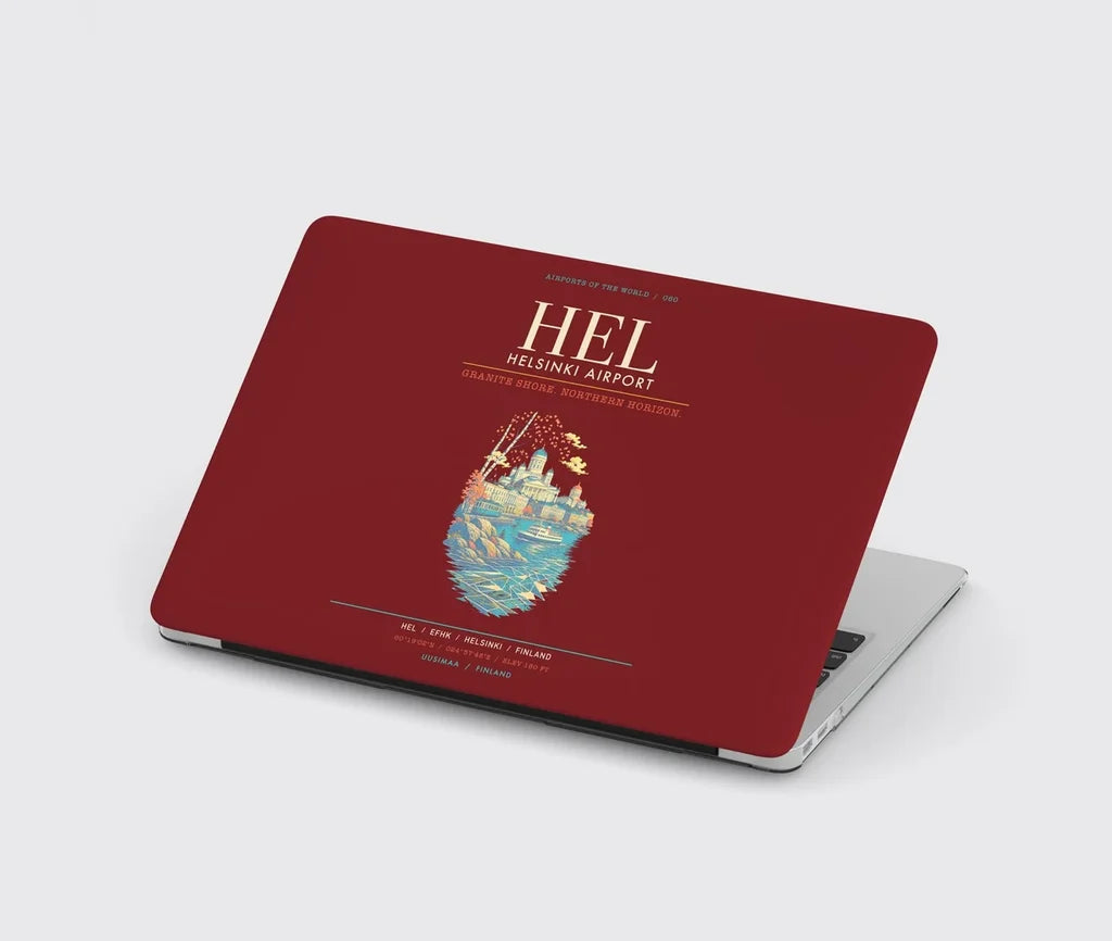 Helsinki Airport HEL - Dark Red
