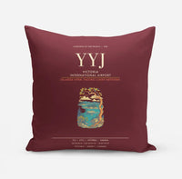Thumbnail for Victoria International Airport YYJ - Dark Red