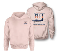 Thumbnail for FH-1 PHANTOM design on pink hoodie