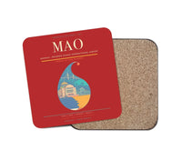 Thumbnail for Manaus - Eduardo Gomes International Airport MAO Coaster 1-Piece - Red