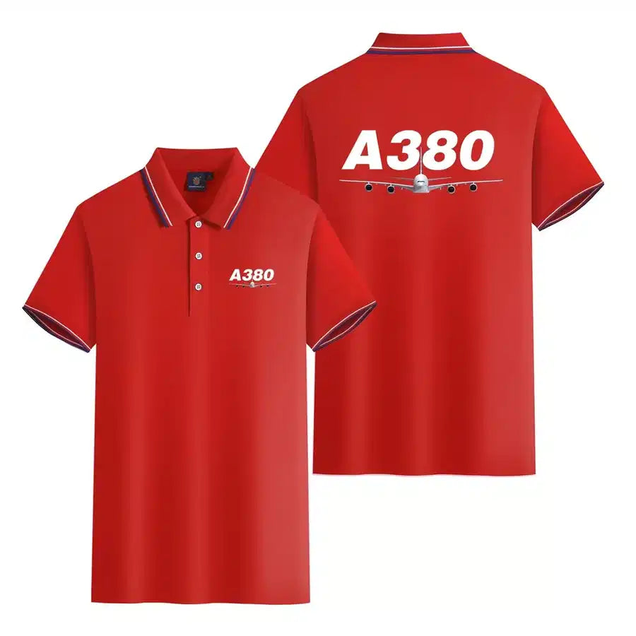 Customisable Airbus A380 Polo Shirt - view 12