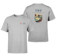 Thumbnail for Magic Valley Regional Airport (TWF) design printed on light gray double-side t-shirt