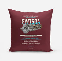 Thumbnail for PW150A design on dark red pillow